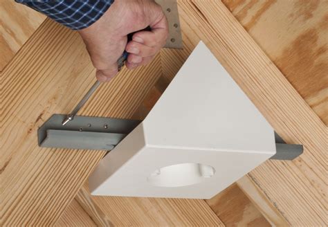 cathedral ceiling electrical box|arlington vaulted ceiling fan box.